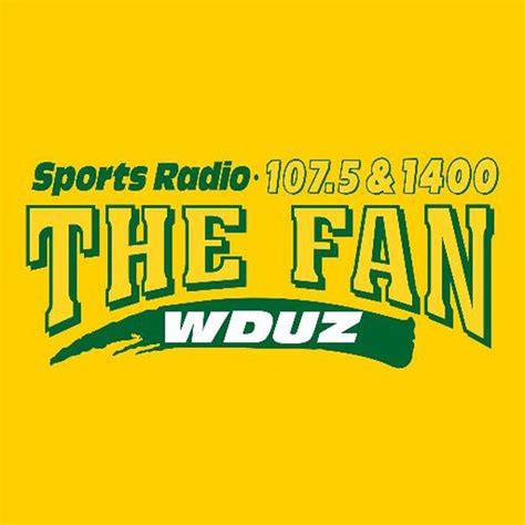 Wduz the fan - Jul 29, 2015 · Green Bay Athletics and its athletics multimedia rightsholder, Learfield, has announced a new flagship radio partner for Green Bay basketball through the 2020-21 athletic season. Starting this season in 2018-19, all UW-Green Bay men’s and women’s basketball games will air live on either WDUZ 107.5 FM and/or 1400 AM The Fan. 